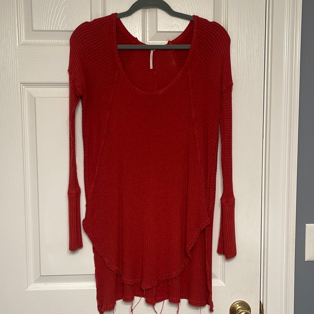 Rust Free People Long Sleeve (softest thing ever)